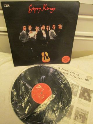 Rare 1988 Columbia Import Vinyl Lp Record W/insert Gipsy Kings Latin Pop Ex/ex