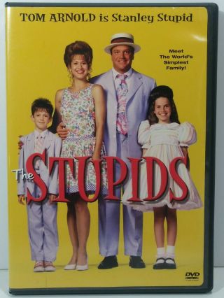 The Stupids (dvd,  2004) Tom Arnold Jessica Lundy Rare Oop