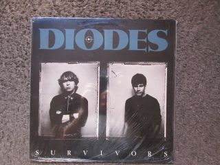 The Diodes " Survivors " 1982 1st Press Rare Canadian Import Nm/nm In Shrink Oop