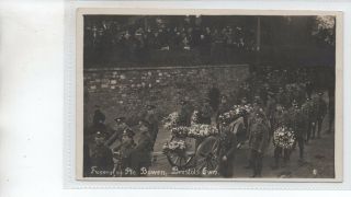 Bristol : Funeral Of Pte Bowen Bristols Own (gun Carriage) No.  6 (rare)