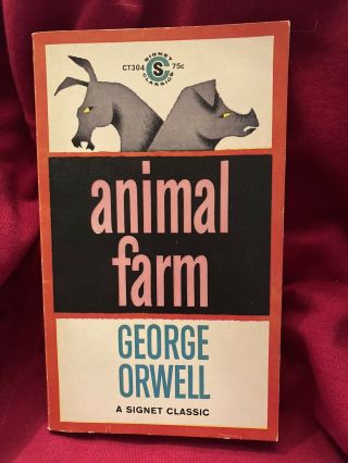 Animal Farm By George Orwell Rare Vintage1946 Paperback Signet Classic Pb