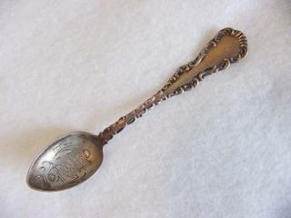 Vintage Souvenir Sterling Silver Demitasse Spoon.  Toronto