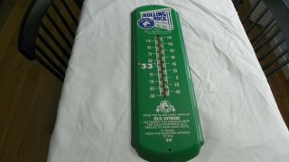 Rolling Rock Latrobe Brewing Co.  Thermometer Vintage 1992 Rare
