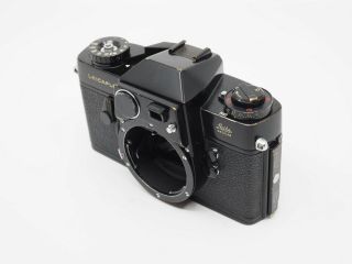 Extremely Rare Black Leicaflex Standard Type 2 With Recent Dag Camera Overhaul