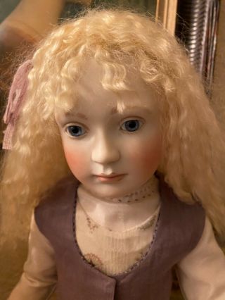Rare Lynne And Michael Roche ‘emilia Lilac’ Number 1/20 Wood Jointed Body