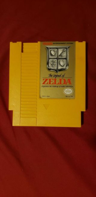 Very Rare Legend Of Zelda Test Cartridge