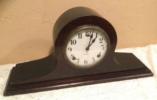 Vintage Antique Gilbert Camel Back Wind Up Mantel Clock - Not