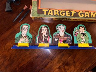 Vintage Rare 1965 The MUNSTERS TARGET GAME By Ideal Herman,  Lily,  Grandpa 2