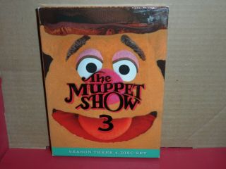 The Muppet Show Season 3 Dvd With Rare Felt Cover