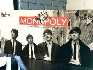 Rare Retired The Beatles Monopoly Collector 