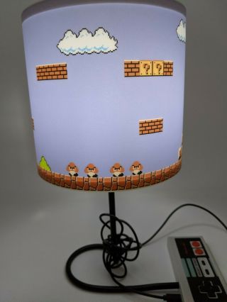 Nintendo Nes Mario Bros Lamp Controller Usb.  Rare.  Open Box, .