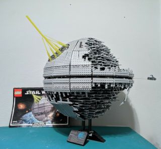 Rare Lego Star Wars Ucs Death Star Ii (10143) - Complete