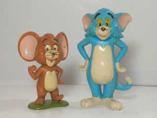 Tom & Jerry 1973 Vintage Figurine Made By Marx Toys M.  G.  M.  Inc Htf Rare Item