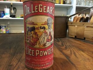 Vintage Antique Dr.  Legear 