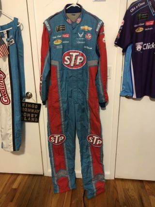 Bubba Wallace Richard Petty Rare Stp Nascar Race Pit Crew Fire Suit