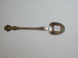 1940 Westmorland 7 1/2 " Sterling Silver Iced Tea Spoon - Geo/martha.  1407