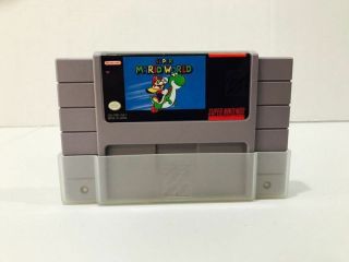 Nintendo Mario World Nes Game Cartridge 1991 Very Good Rare Oop