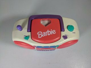 Vintage Barbie Dance With Me Talking Boombox BE - 160 - Corrosive Battery 3