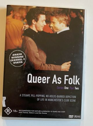 Queer As Folk Season 1 Volume 2 Uk Series (dvd) Region 4 Rare Oop