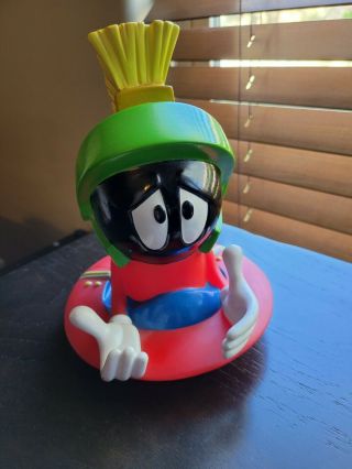 Rare Vintage Marvin The Martian Business Card Holder 2000 Applause