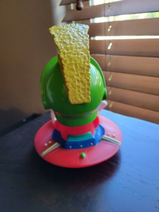 Rare Vintage Marvin The Martian Business Card Holder 2000 applause 2