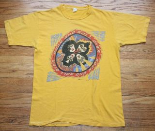 1976 Kiss Vintage T Shirt Mens Small Rock Concert Tour Rare Gene Simmon