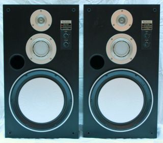 Technics Sb - X700a Speakers - Honeycomb Woofer - Rare And