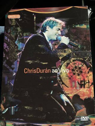 Dvd & Cd Set: Chris Duran Ao Vivo - Live Rare Concert - Top Gospel Brazilian