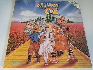 Return To Oz Laserdisc Wizard Of Oz Disney Rare Htf Laser Disc Media