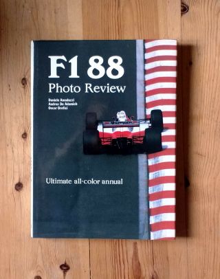 Formula 1 F1 88 Photo Review Rare 1988 Motorbooks International Book 1st Edition