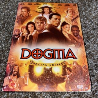Dogma (dvd,  2001,  2 - Disc Set,  Special Edition) Rare Oop Insert & Slipcover C2588