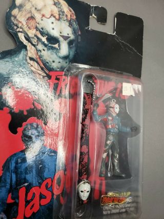 RARE Friday the 13th - Jason Goes To Hell - Japanese Keychain Wrist Tie and Pin 3