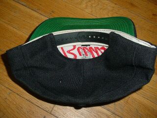 Vintage 90s Chicago Bulls Sports Specialties Script SnapBack Hat Cap Black Rare 4