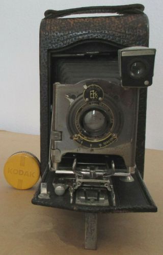 Vintage Antique Kodak No.  3 Folding Pocket Kodak Model A Camera Plus Type A Lens