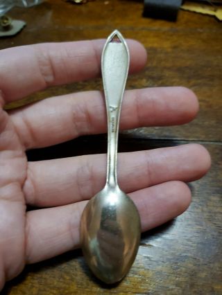 Vintage Sterling Silver San Francisco Mini Souvenir Spoon 3