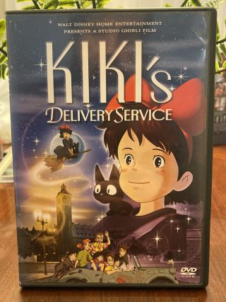 Kiki’s Delivery Service Dvd,  2003,  2 - Disc Set Walt Disney Studio Ghibli Rare Oop