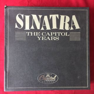 Frank Sinatra : Empty Lp Box From The Capitol Years - Holds 20 Records Uk Rare
