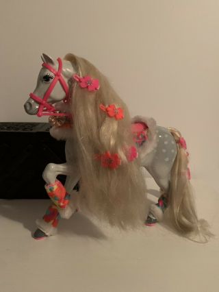Vintage Mattel Barbie Ski Fun Horse Blizzard