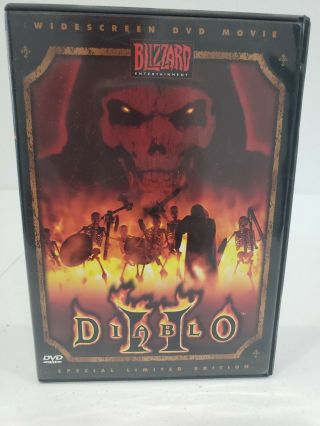 Diablo Ii Dvd Widescreen Special Limited Edition Rare Horror Movie