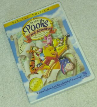 Poohs Grand Adventure: Search For Christopher Robin Disney Dvd Rare