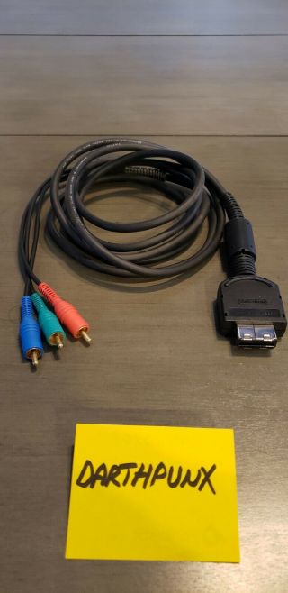 Official Oem Nintendo Gamecube Component Cable Rare