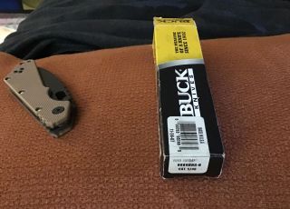 Rare Buck 889 Strider Knife,  Box,  Card