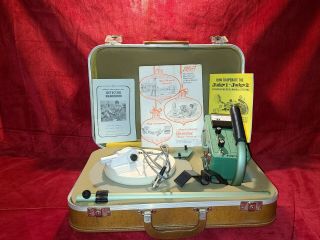 Rare Find Compass Judge 2 Automatic Metal Detector Usa White Plate And Case