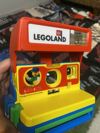 Polaroid 600 LEGOLAND LEGO Instant Camera Vintage 1999 Rare 3