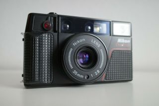 [near Mint] Nikon One Touch - L35af Ii | Rare Black | 35mm F/2.  8 | Film