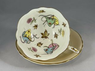 Extremely Rare Paragon Autumn Carnival Cup & Saucer