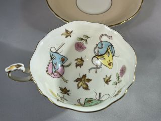 Extremely Rare Paragon Autumn Carnival Cup & Saucer 3