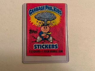 Garbage Pail Kids Wax Pack Wrapper Rare 1985 Os1 No Cards Only Wrapper No 25ct