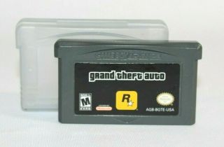 Grand Theft Auto Advance Gba Authentic & W/ Case Rare