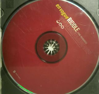 En Vogue Riddle 5 Trx W/ Rare Remixes & Edits Promo Radio Dj Cd Single Usa 2000